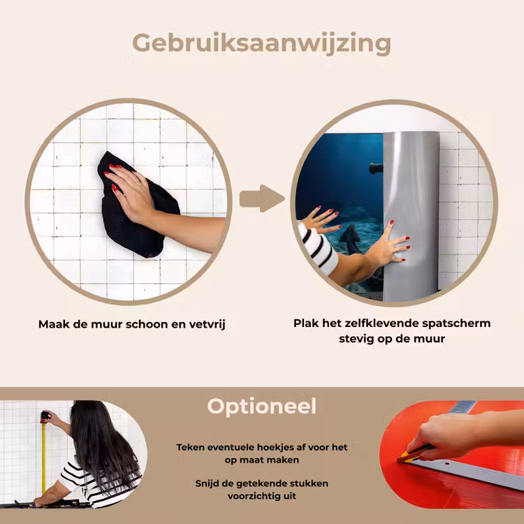 Spatscherm keuken - Anker - Ijzer - Zeebodem - Zand — 8