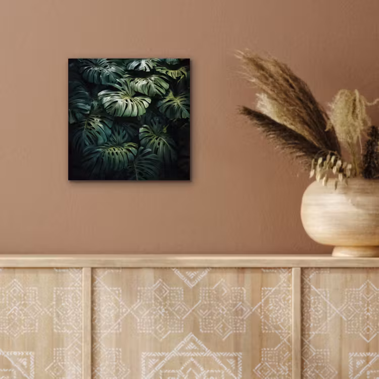 Aluminium schilderij - Plant - Monstera - Lichtinval — 5