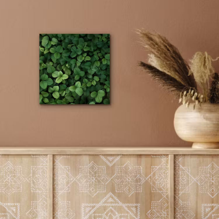 Aluminium schilderij - Groen - Bladeren - Kartel - Zonlicht — 5