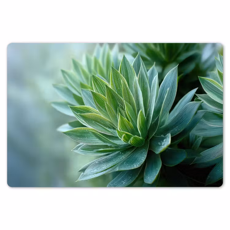 Placemat - 6 stuks - Blad - Plant - Groen - Textuur — 7