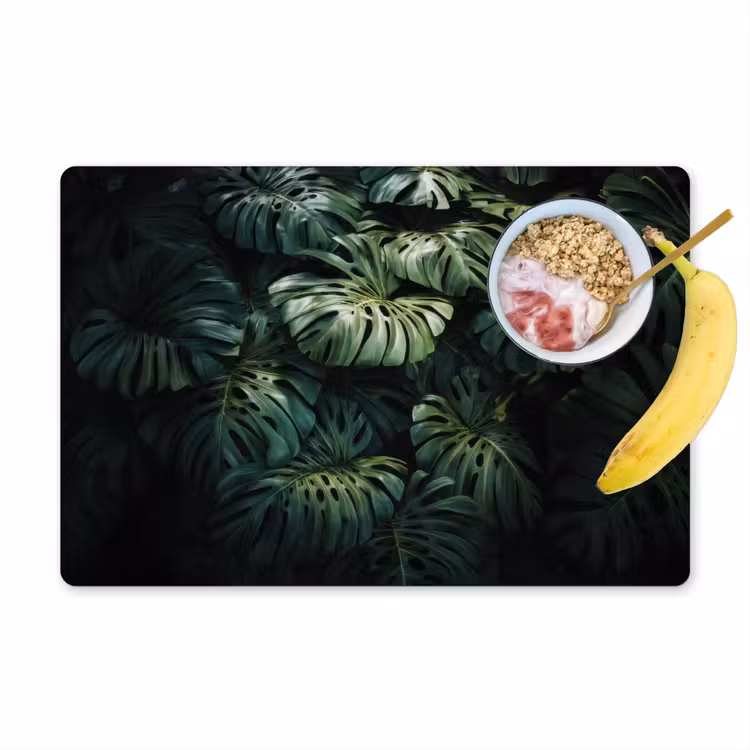 Placemat - 6 stuks - Plant - Monstera - Lichtinval — 1