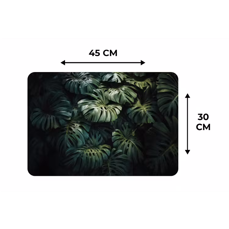 Placemat - 6 stuks - Plant - Monstera - Lichtinval — 3
