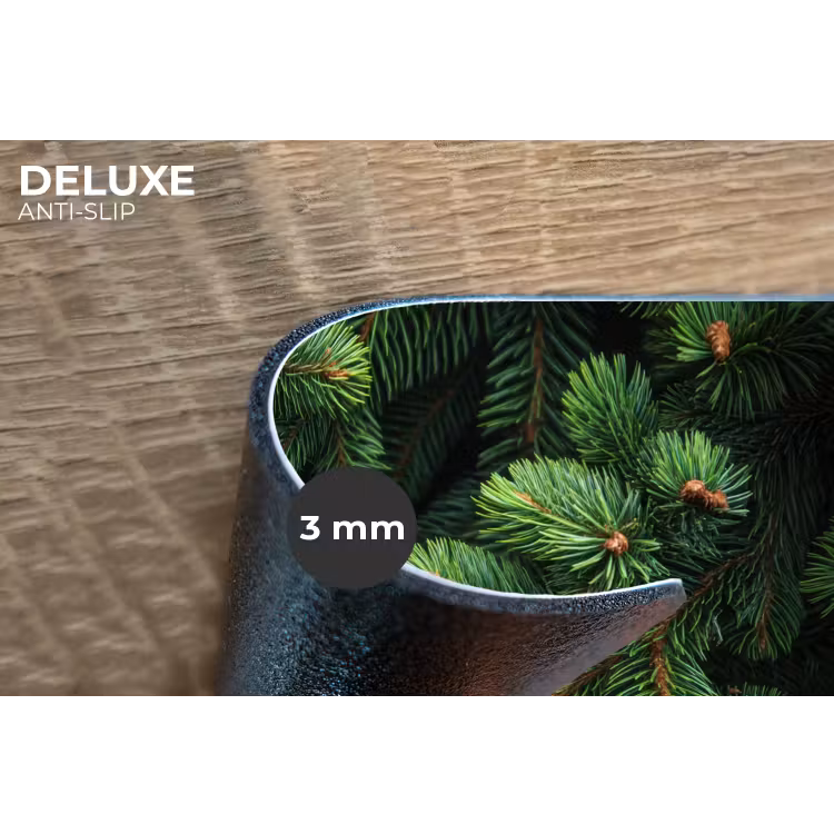 Placemat - 6 stuks - Sparrentakken - Knoppen - Naalden - Groen — 4