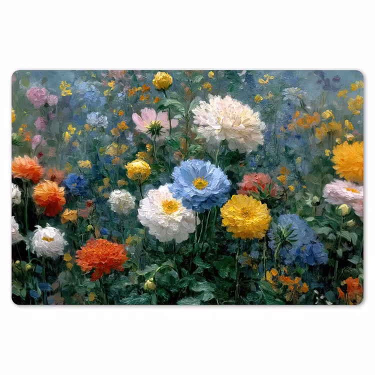 Placemat - 6 stuks - Close-up - Veld - Bloemen - Kleurrijk — 7
