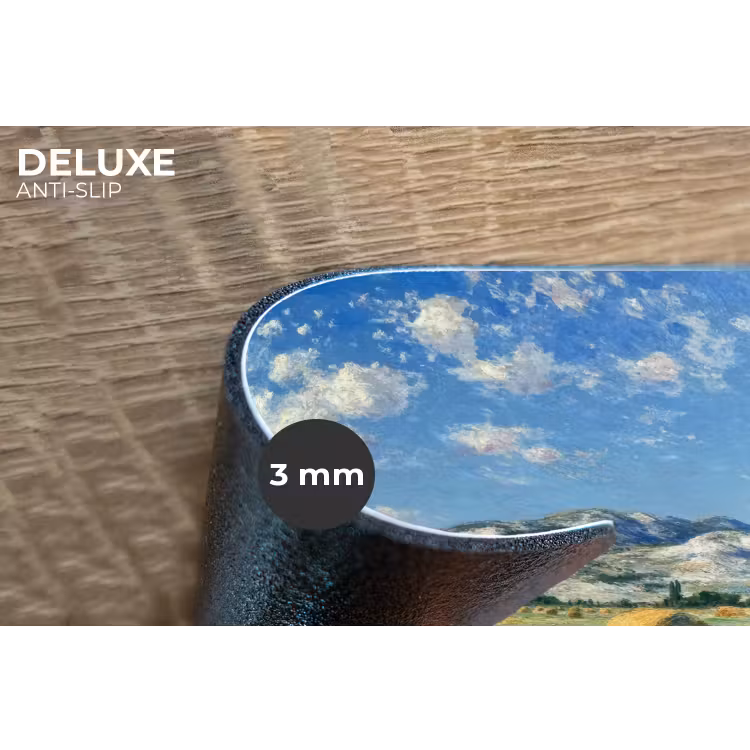 Placemat - 6 stuks - Landschap - Strobalen - Bergen - Wolken — 4