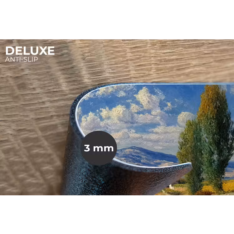 Placemat - 6 stuks - Mensen - Wandelen - Zandpad - Velden — 4
