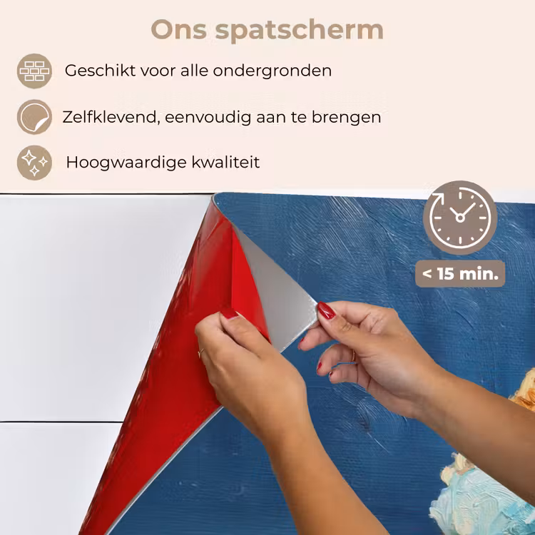 Spatscherm keuken - Ijshoorn - Bolletjes - Smelt - Roze — 4