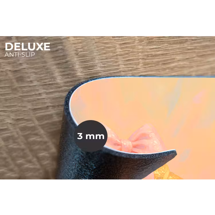 Placemat - 6 stuks - Croissant - Strik - Roze — 4