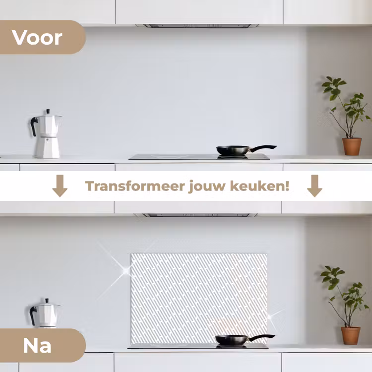 Spatscherm keuken - Grafisch - Patroon - Modern — 2