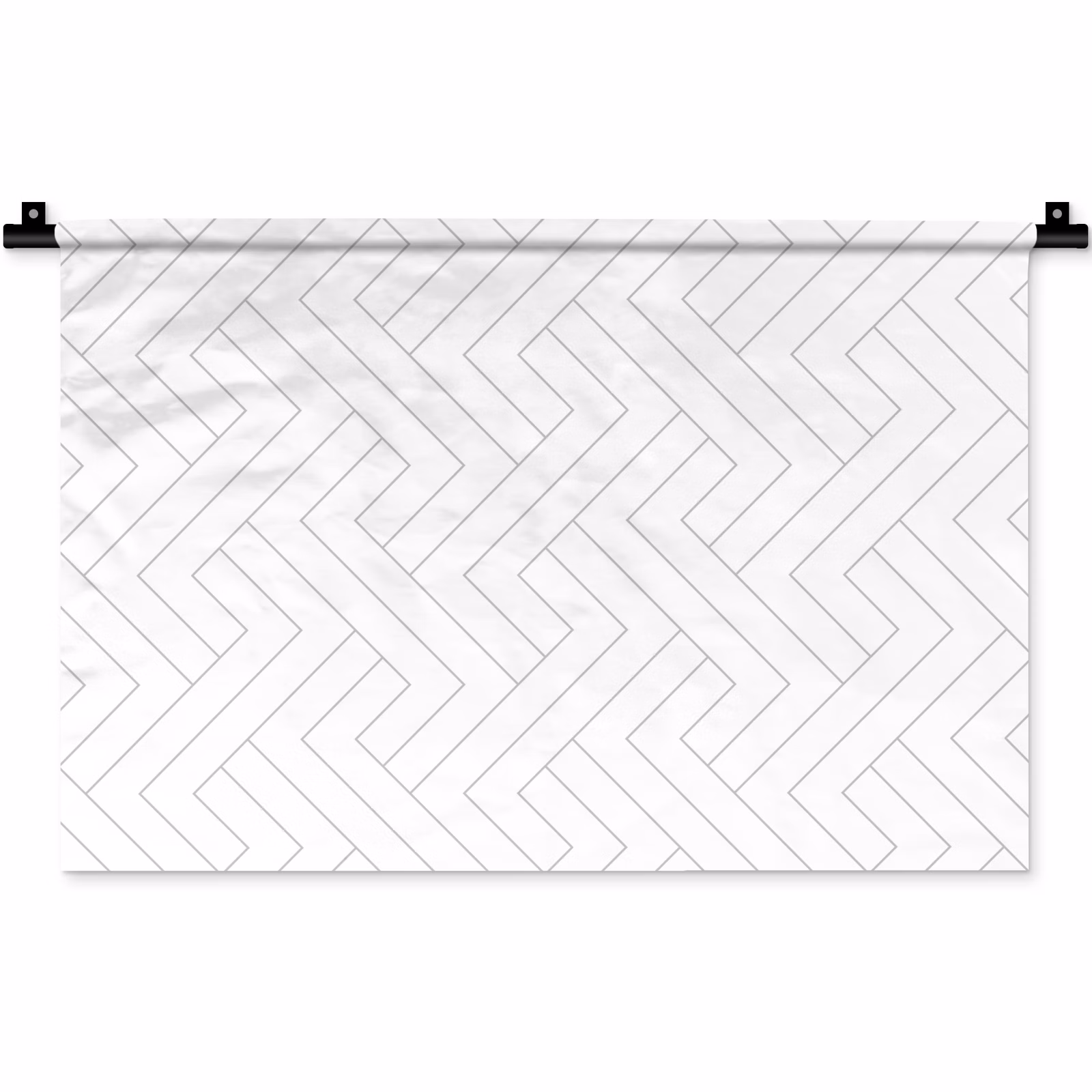 Wandkleed - Grafisch - Patroon - Modern - Schuin — 1