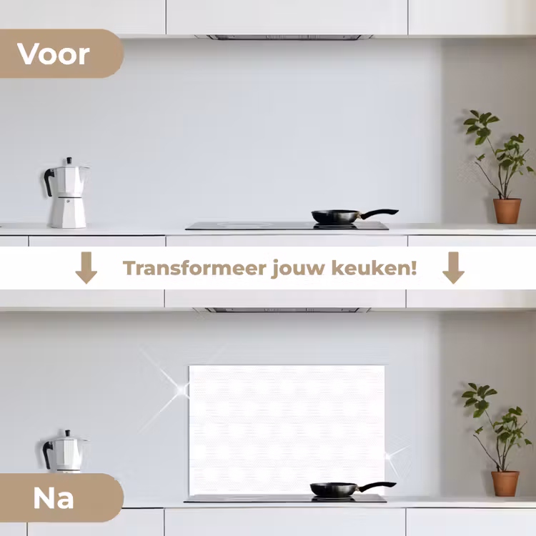 Spatscherm keuken - Grafisch - Patroon - Modern — 2