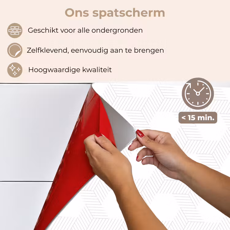 Spatscherm keuken - Grafisch - Patroon - Modern — 3