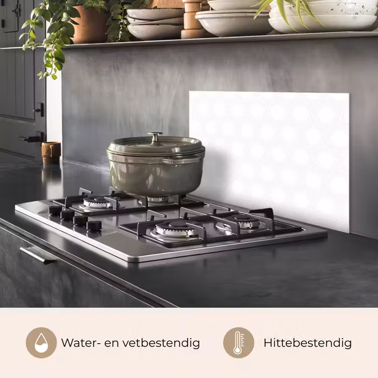 Spatscherm keuken - Grafisch - Patroon - Modern — 6