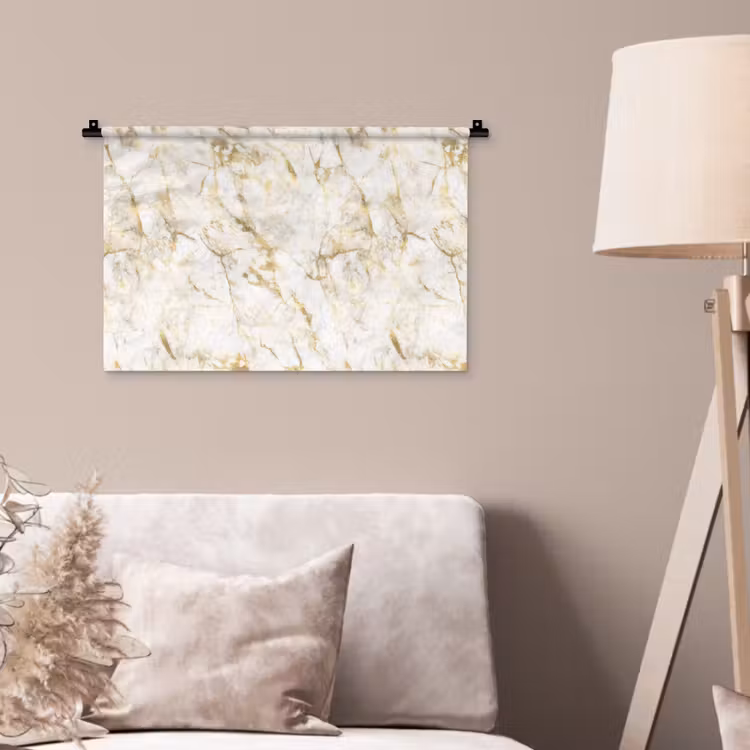 Wandkleed - Goud - Licht - Nerf - Marmer — 2