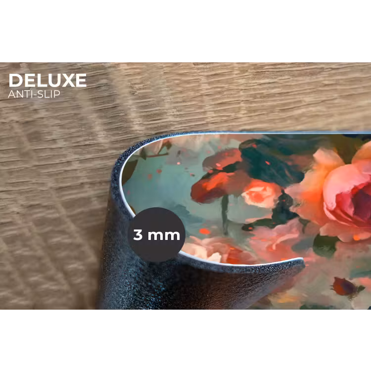 Placemat - 6 stuks - Roze - Patroon - Bloemen — 4