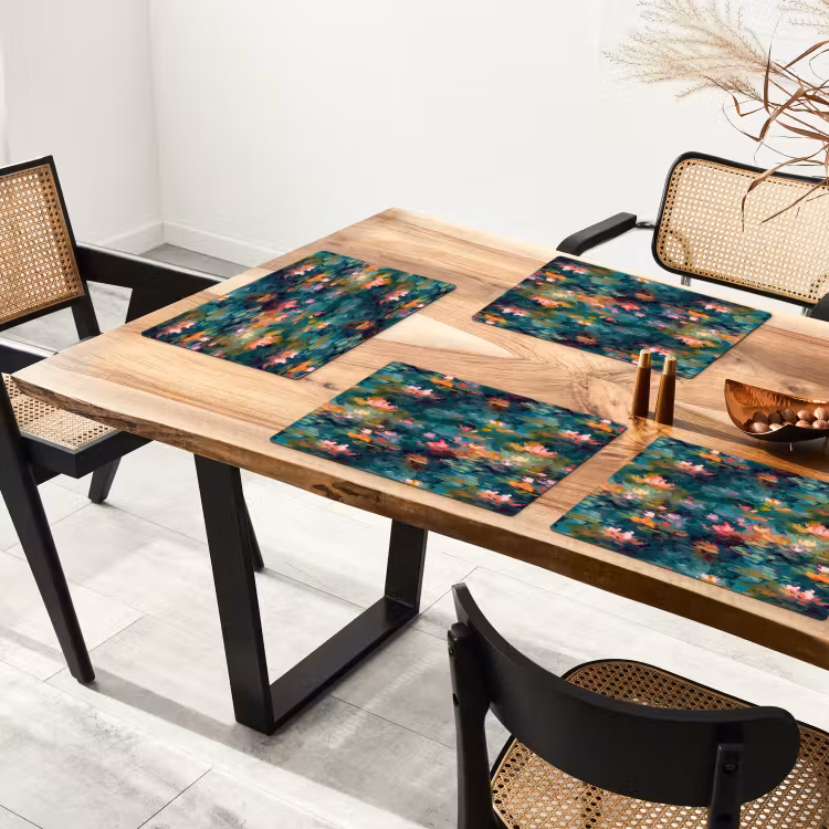 Placemat - 6 stuks - Waterlelies - Vijver - Water — 5