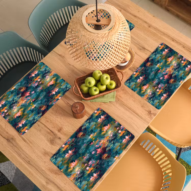 Placemat - 6 stuks - Waterlelies - Vijver - Water — 6