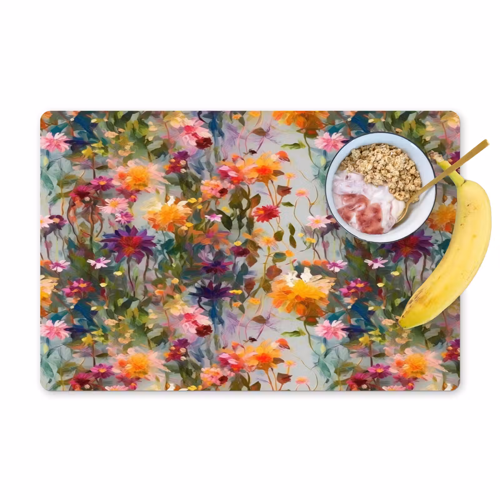 Placemat - 6 stuks - Zomers - Kleurrijk - Patroon - Bloemen — 1