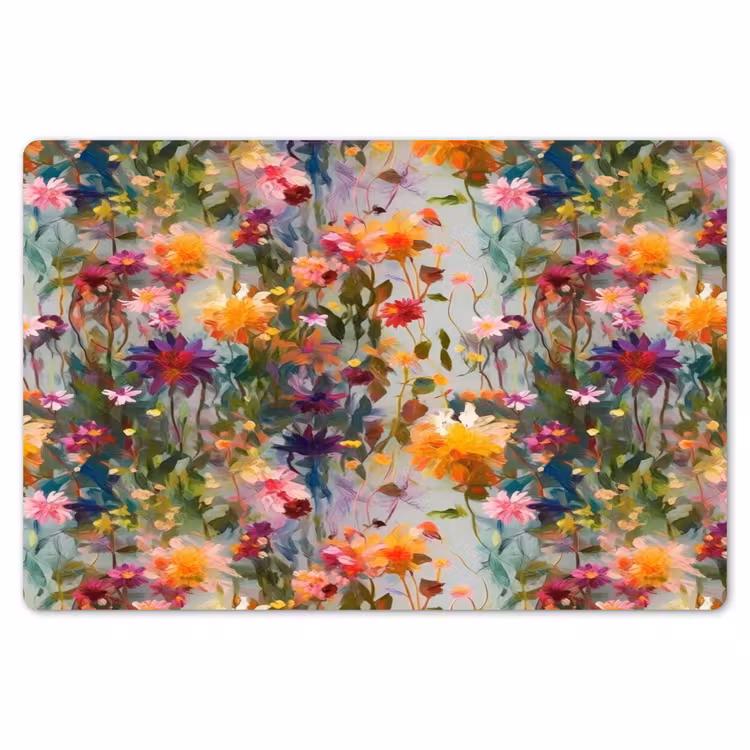 Placemat - 6 stuks - Zomers - Kleurrijk - Patroon - Bloemen — 7