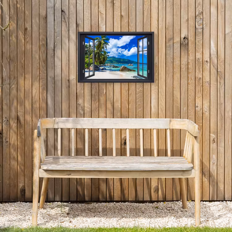 Buiten canvas - Tropisch strandzicht — 3
