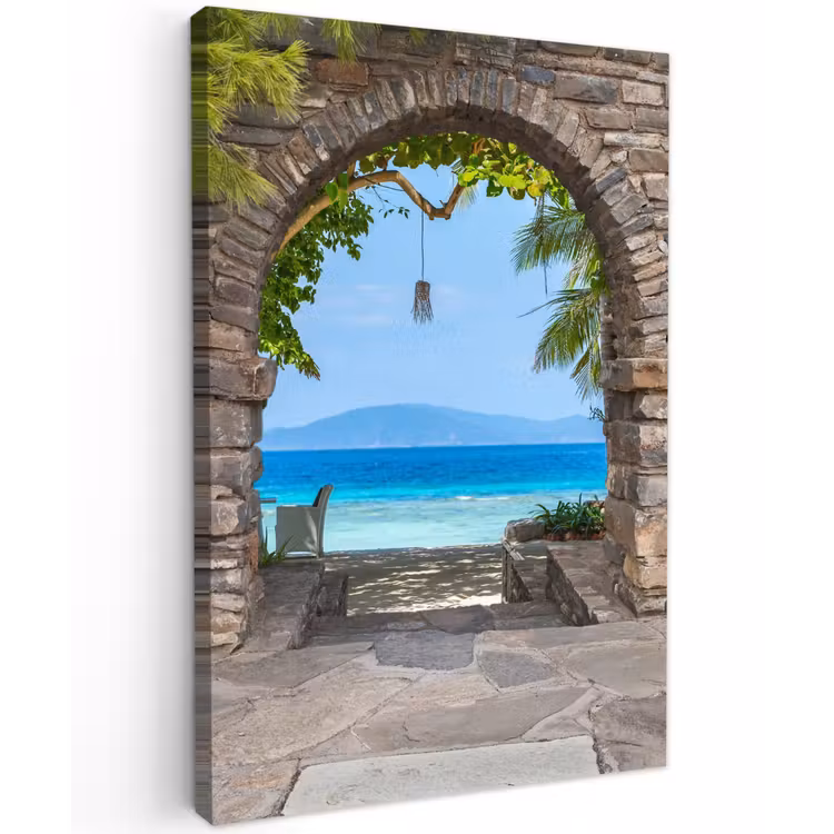 Buiten canvas - Een poort naar paradijs — 1