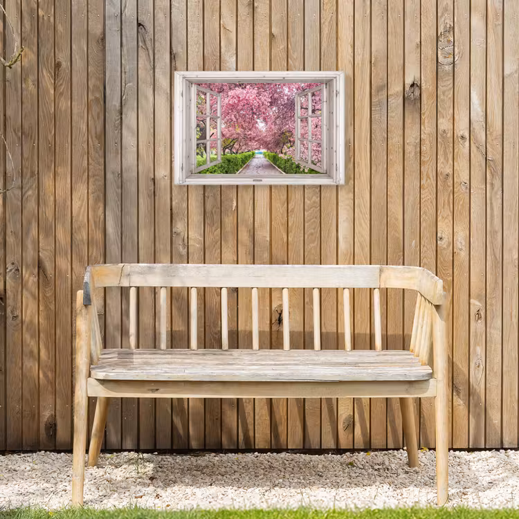 Buiten canvas - Doorkijk Bloesembomen Laan — 3