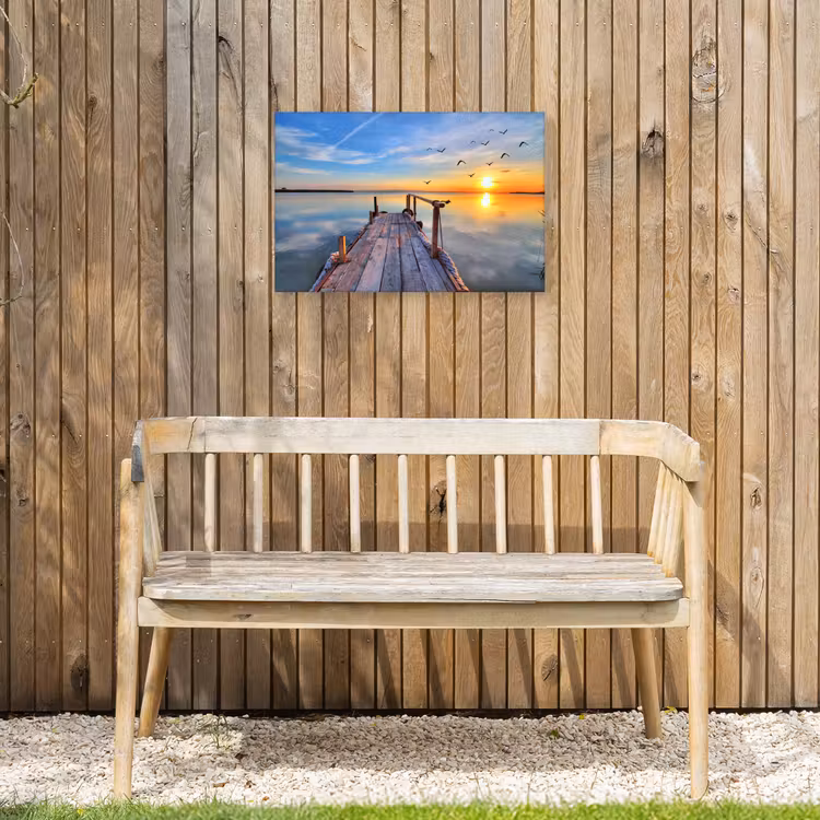 Buiten canvas - Rustige Zonsondergang — 3