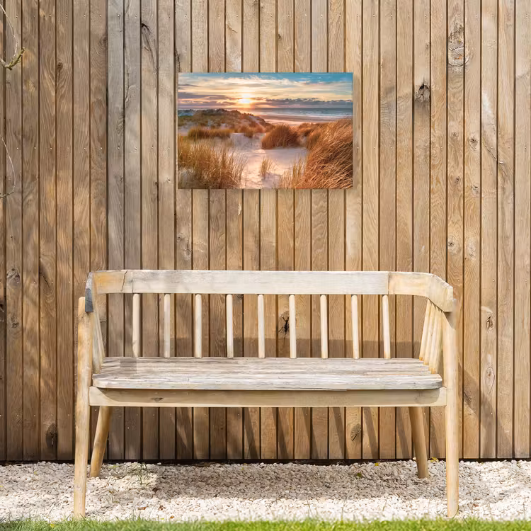 Buiten canvas - Strandduinen in het Avondlicht — 3