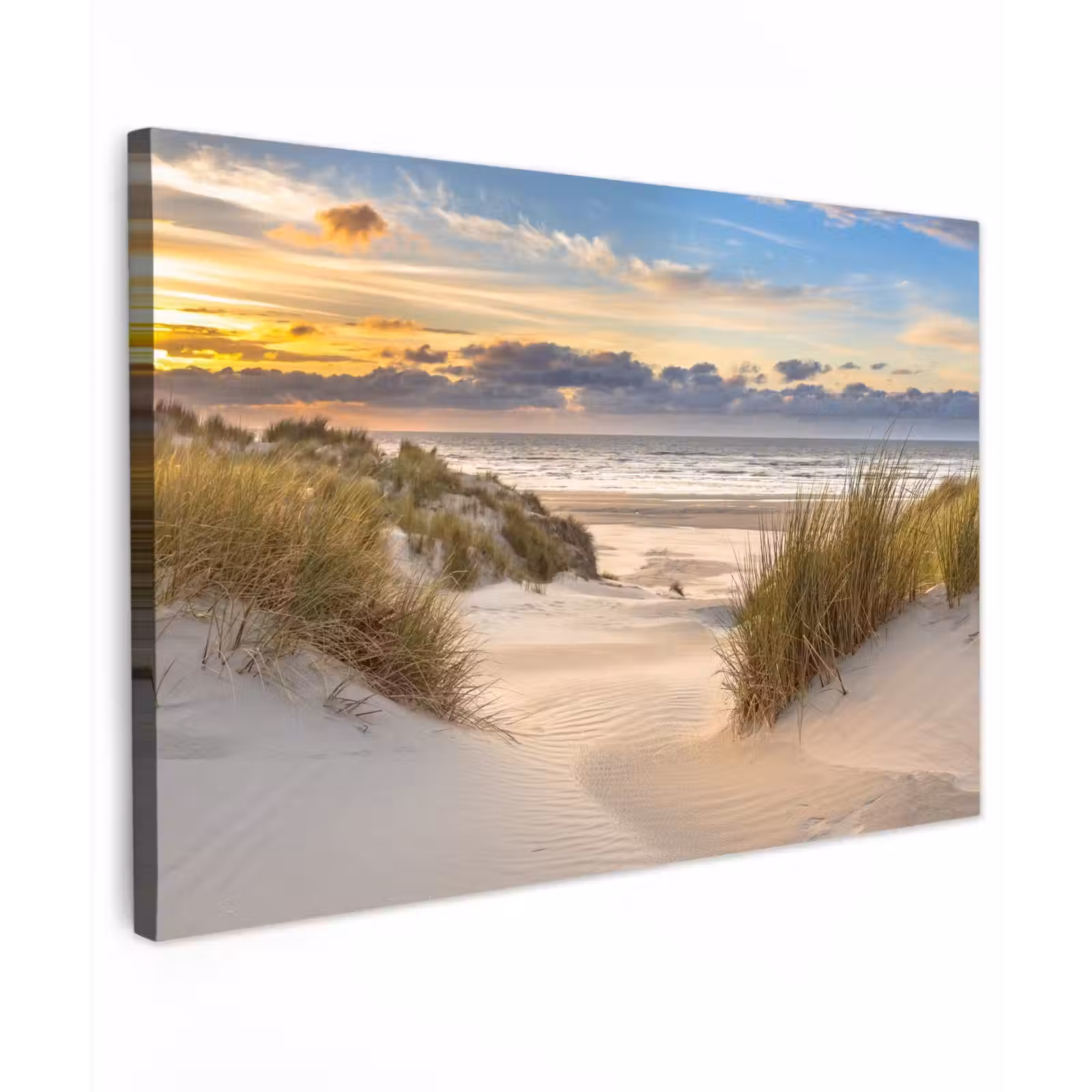 Buiten canvas - Zandduinen bij de Zee — 1