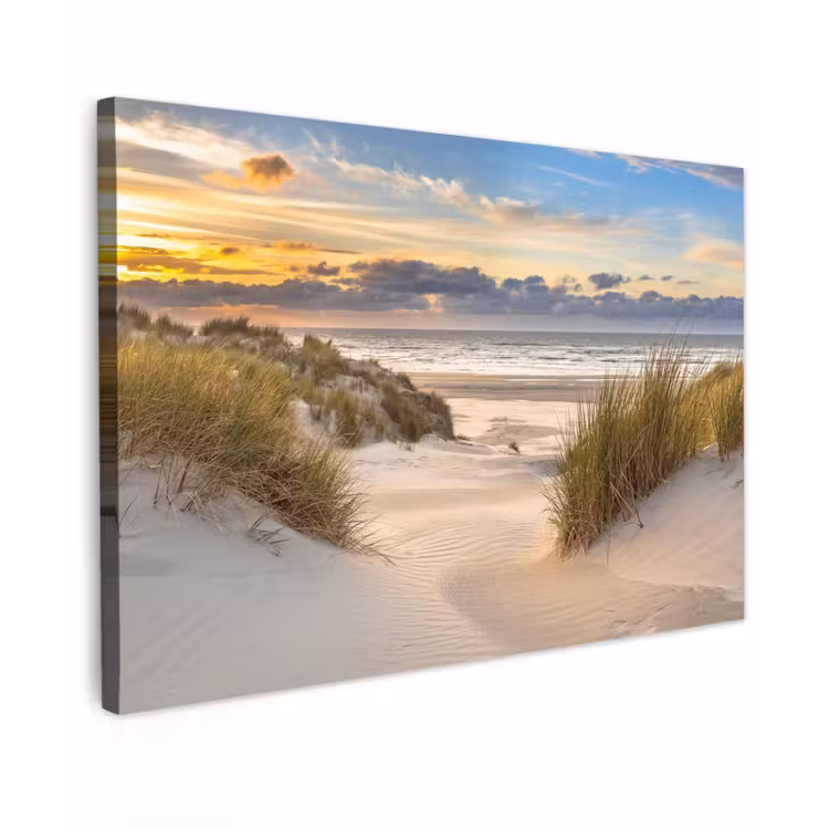 Buiten canvas - Zandduinen bij de Zee — 1