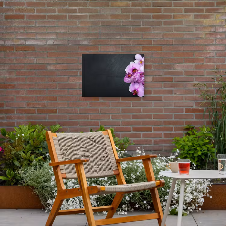 Buiten canvas - Orchidee - Bloemen - Roze - Flora — 2