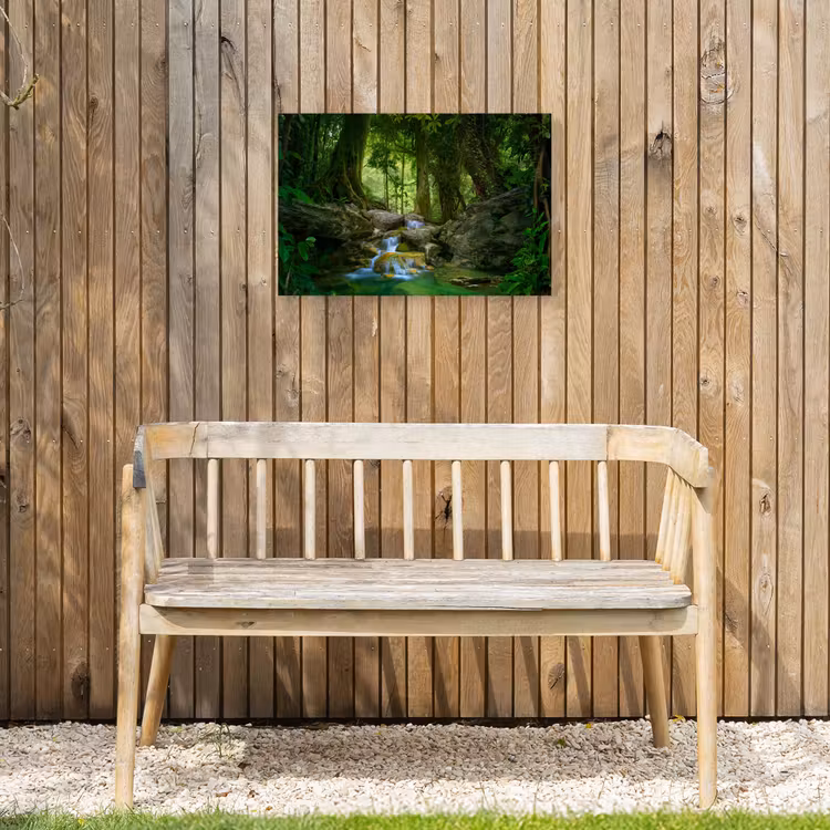Buiten canvas - Waterval in het Regenwoud — 3