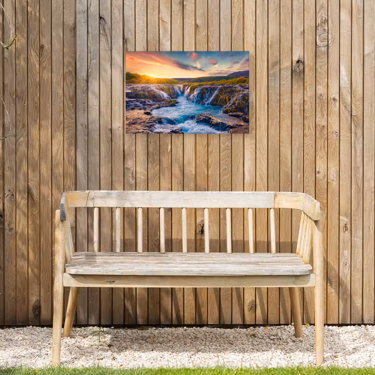 Buiten canvas - Watervallen in de Ochtendgloren — 3