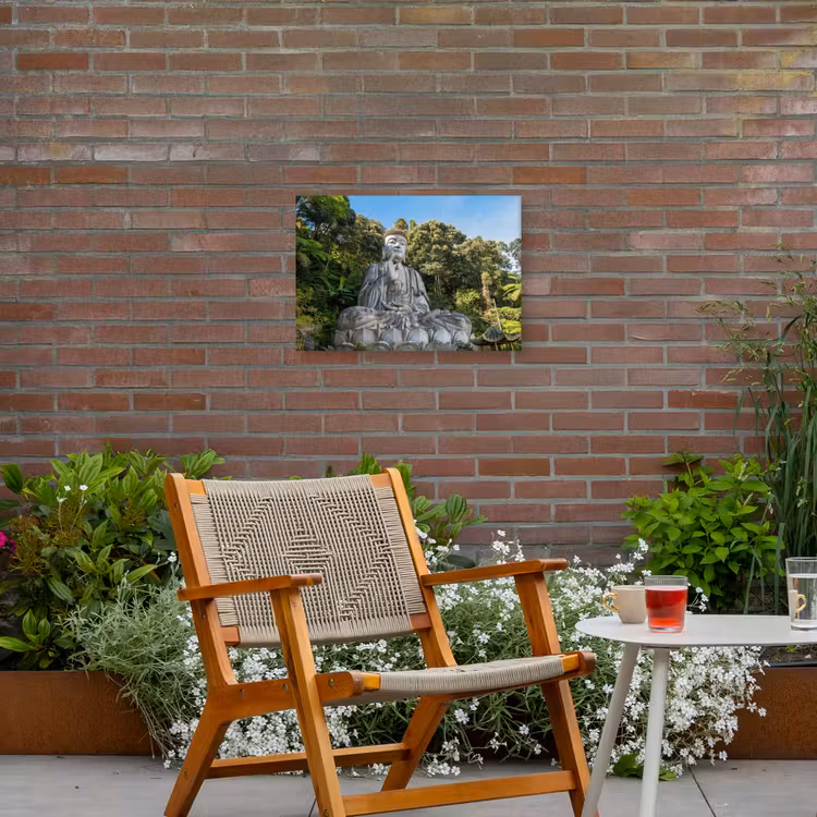 Buiten canvas - Boeddha beelden - Jungle - Buddha - Spiritualiteit - Mediteren — 2