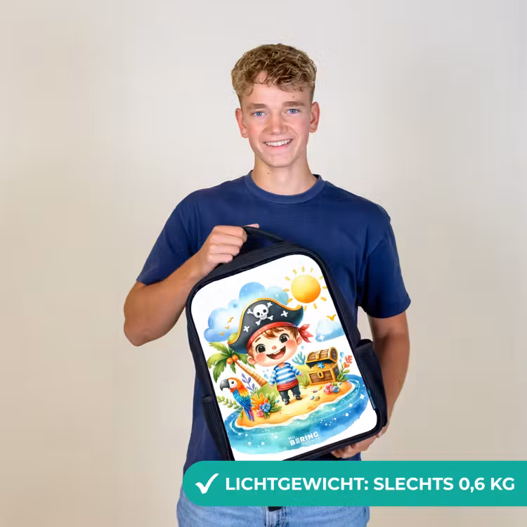 Kinder rugzak - Piraat op een eiland — 2