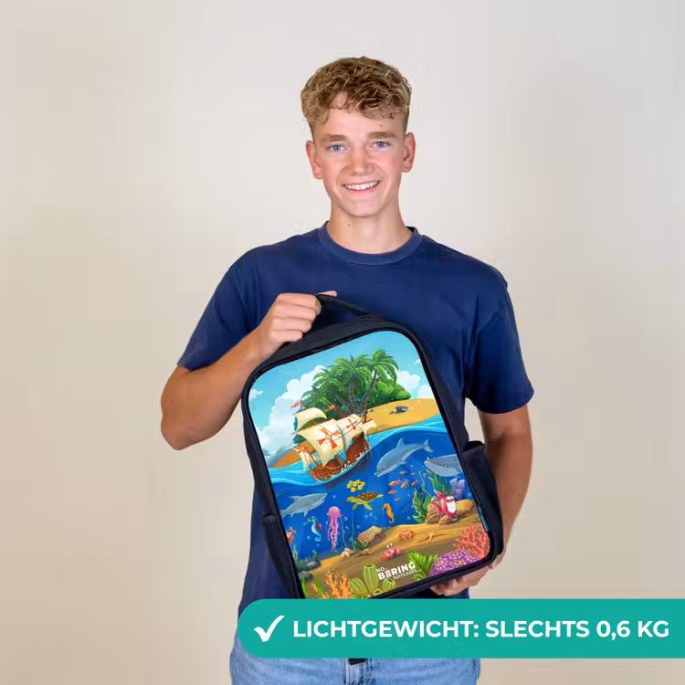 Kinder rugzak - Zeilschip op de oceaan — 2