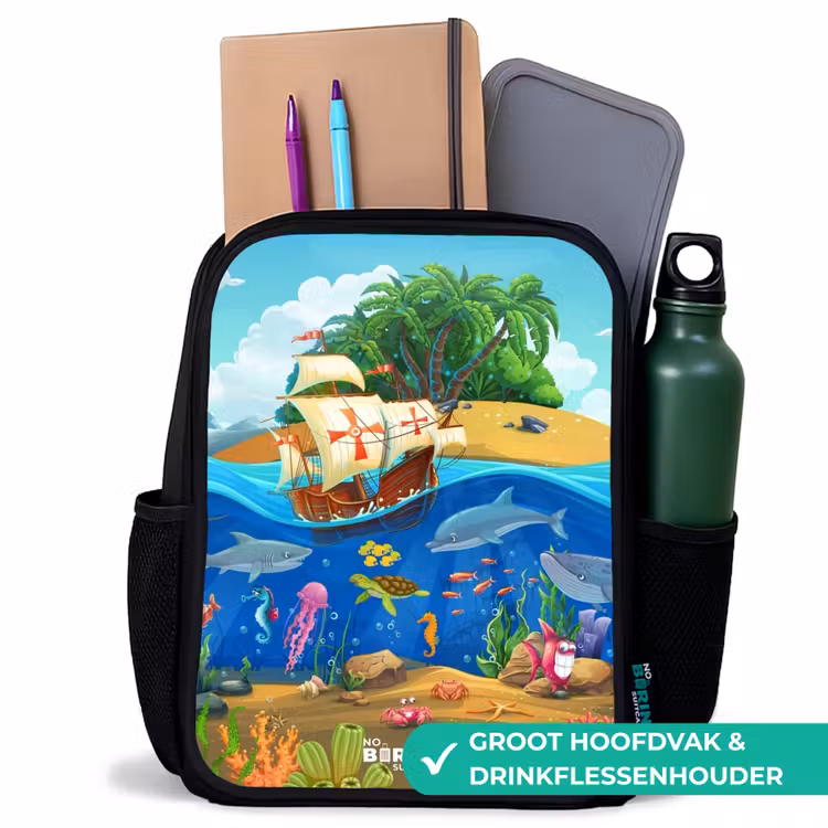 Kinder rugzak - Zeilschip op de oceaan — 4