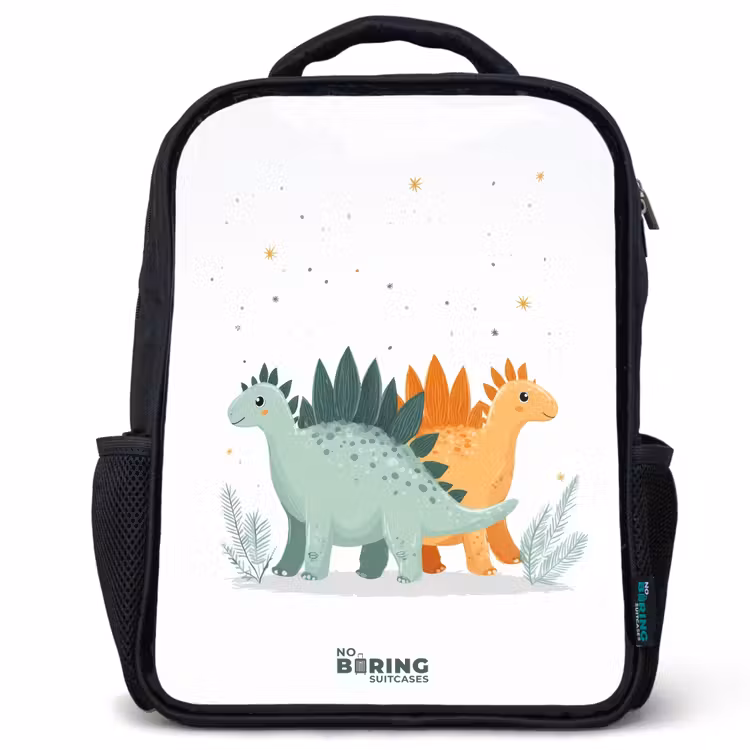 Kinder rugzak - Stegosaurusduo onder sterrenregen — 1