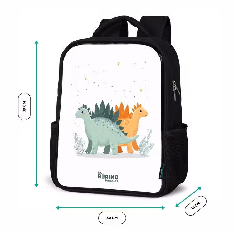 Kinder rugzak - Stegosaurusduo onder sterrenregen — 5