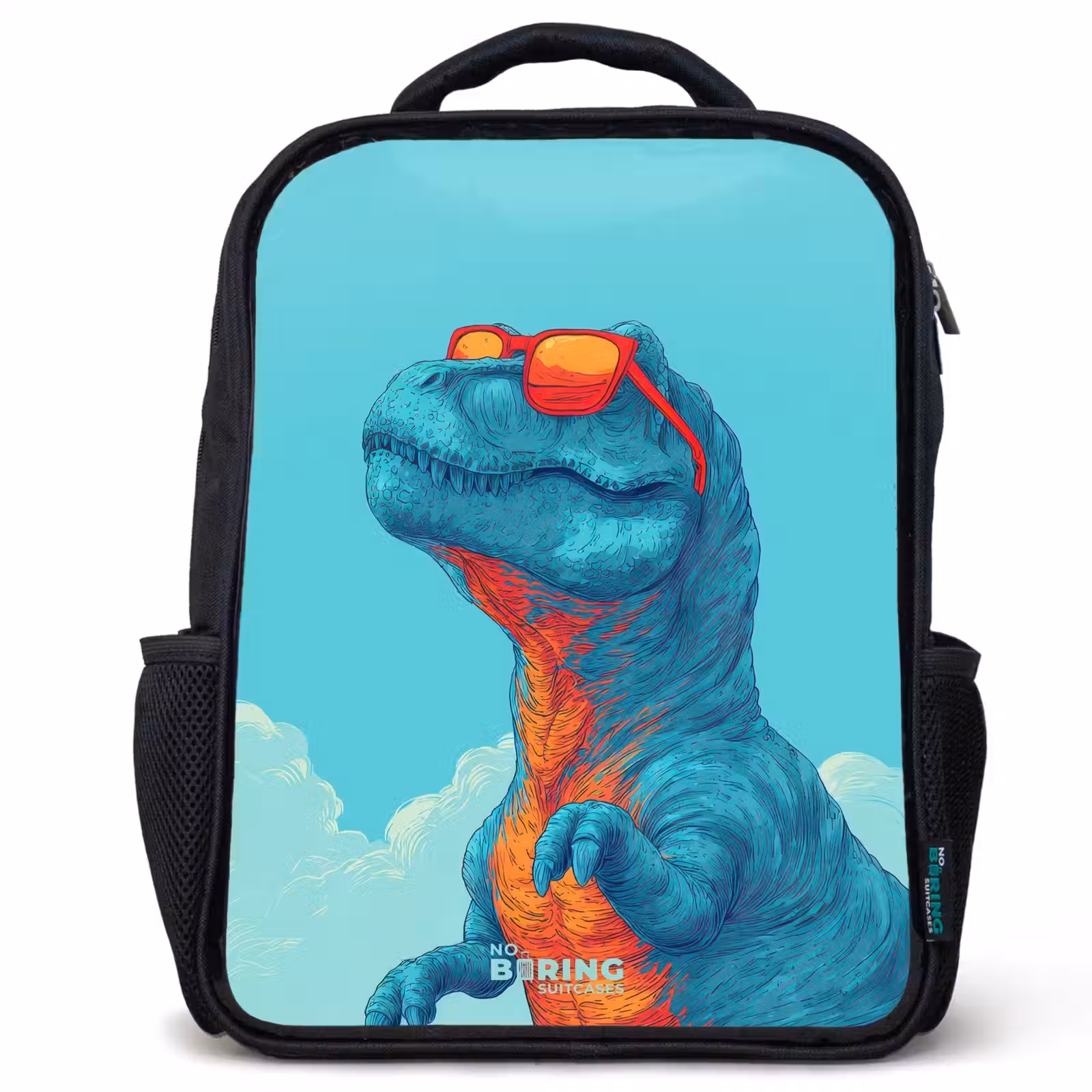 Kinder rugzak - Dino met zonnebril — 1
