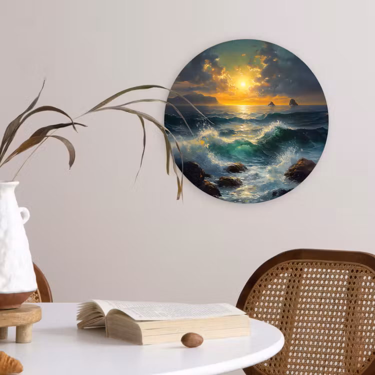 Muurcirkel - Zee - Zon - Golven - Rotsen — 4
