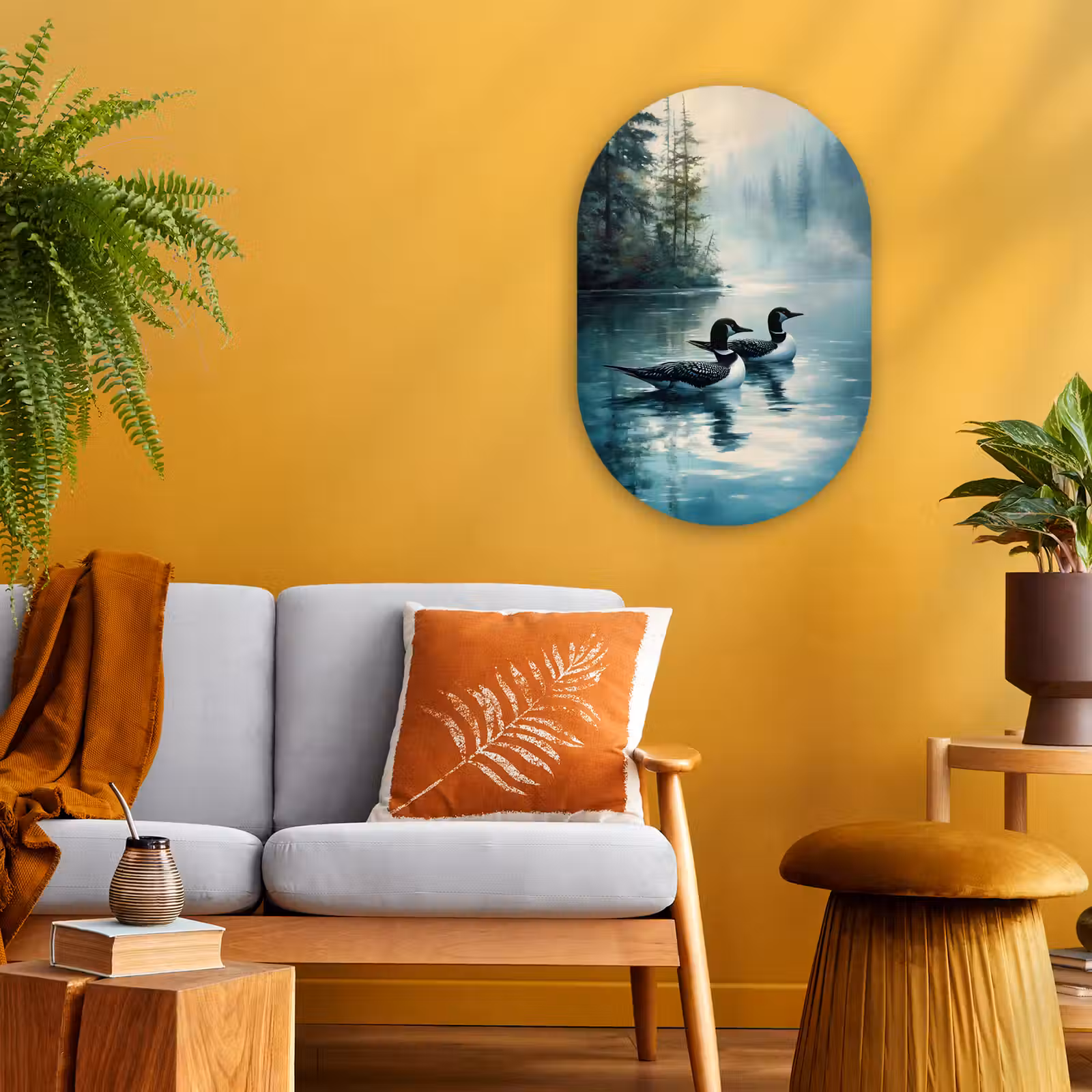 Muurovaal - Bos - Water - Eenden - Mistig — 1