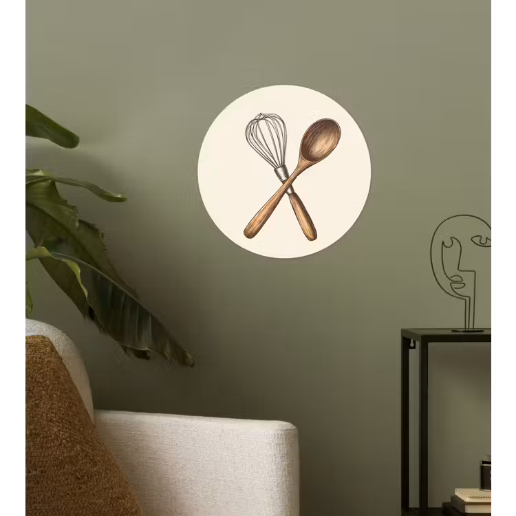 Behangcirkel - Garde - Hout - Beige — 3