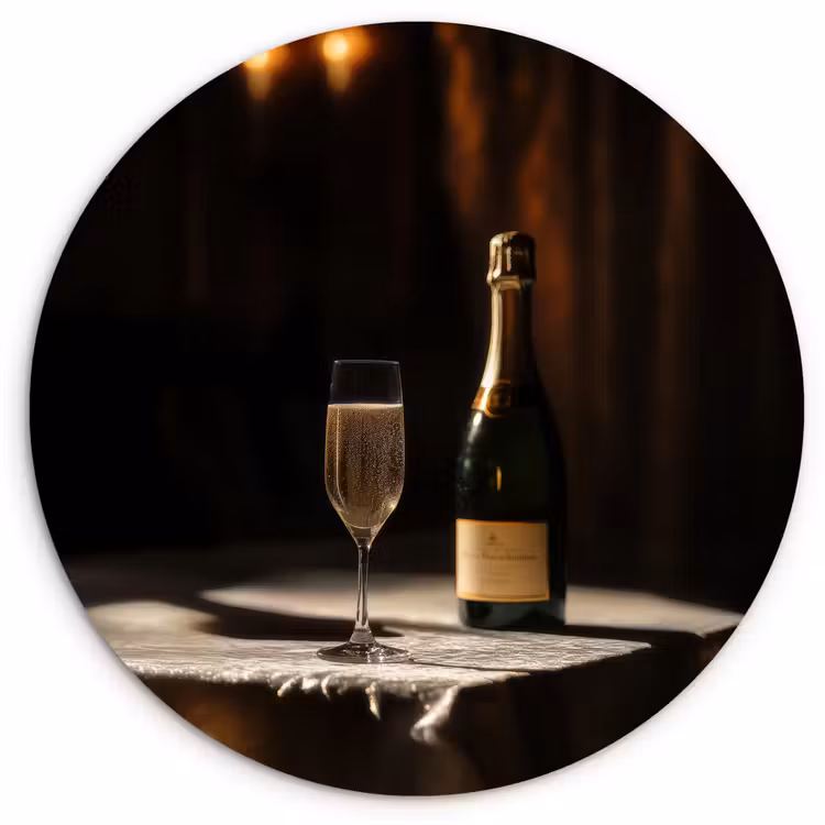 Muurcirkel - Prosecco - Bubbels - Sfeervol - Drank — 1