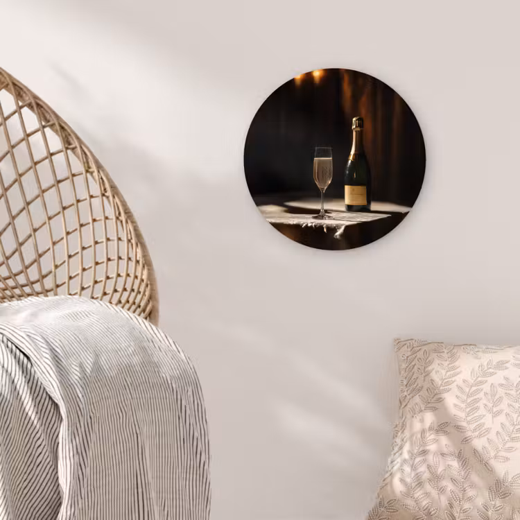 Muurcirkel - Prosecco - Bubbels - Sfeervol - Drank — 5