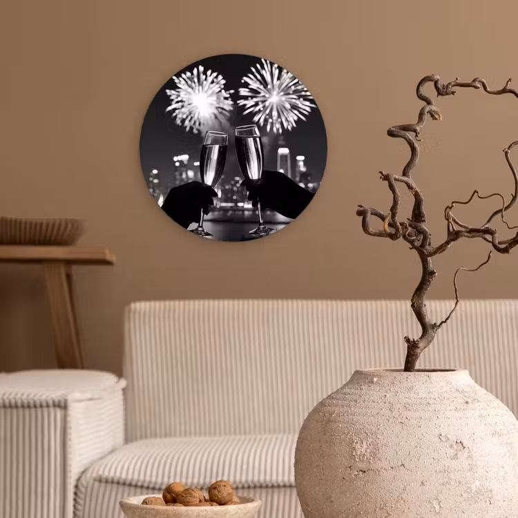 Muurcirkel - Vuurwerk - Proosten - Skyline - Champagne — 2