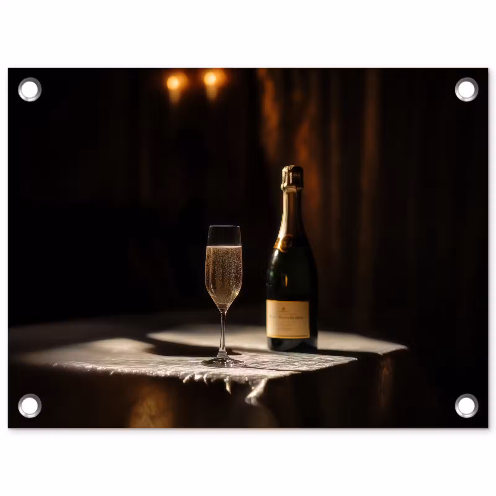 Tuinposter - Prosecco - Bubbels - Sfeervol - Drank — 1