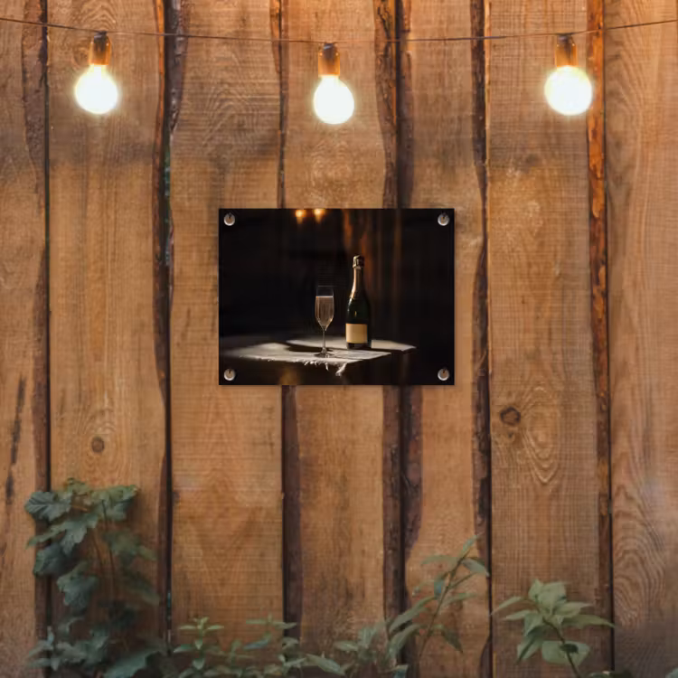 Tuinposter - Prosecco - Bubbels - Sfeervol - Drank — 2