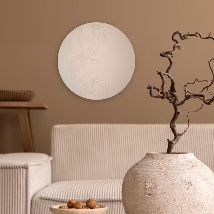 Muurcirkel - Japandi - Beige - Modern — 2