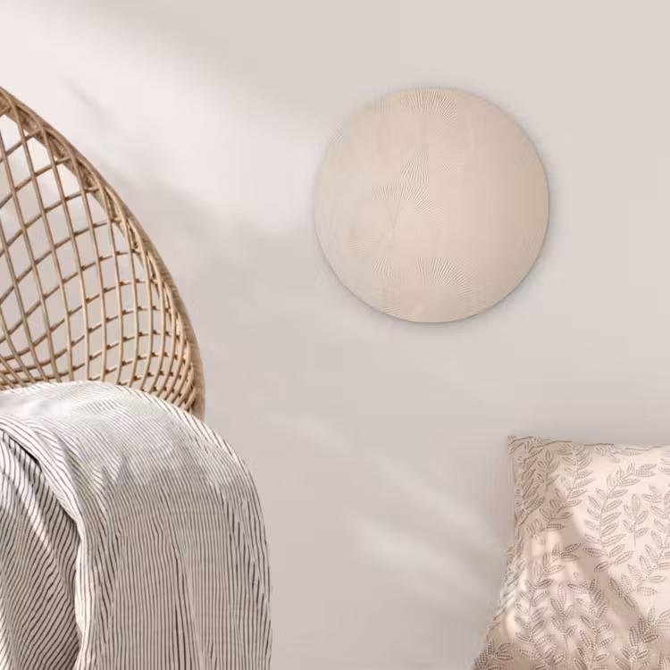 Muurcirkel - Japandi - Beige - Modern — 5